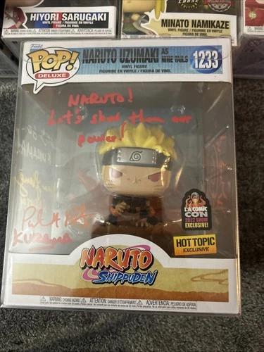 Naruto Shippuden - Naruto Uzumaki As Nine Tails Funko Signed By Maile Flanagan