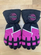 CHOKO DESIGN GLOVES Snowmobile Pink Black White Womens XL 