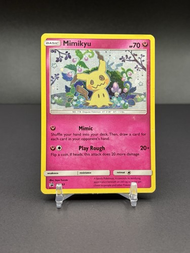 Mimikyu SM163 Holo Black Star Promo Pokémon 2019 Sun & Moon
