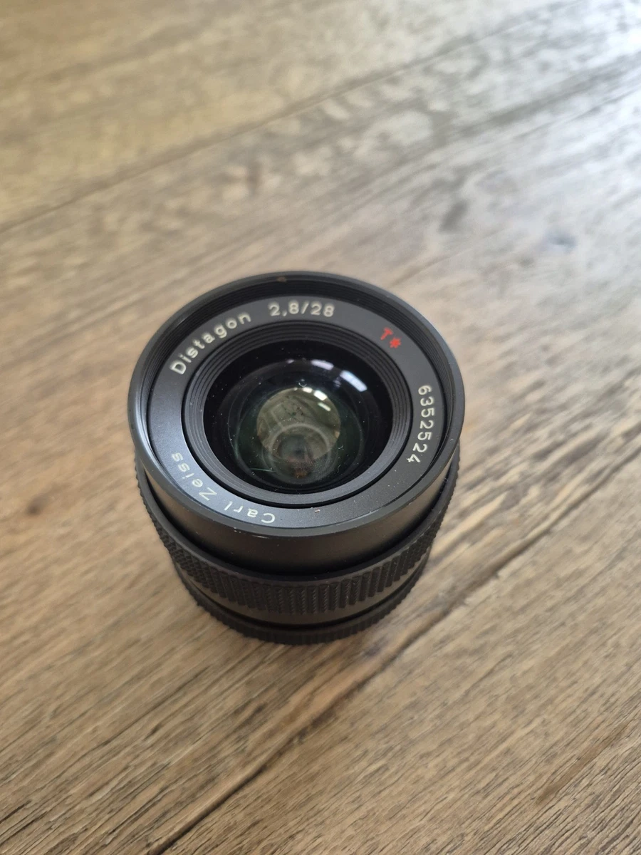 Objectif Carl Zeiss Distagon 28mm F/2.8 C/Y – Monture Contax/Yashica, Occasion Garantie 1 Mois