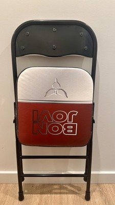 Bon Jovi 2026 Forever Tour VIP Signed Concert Chair  Memorabilia
