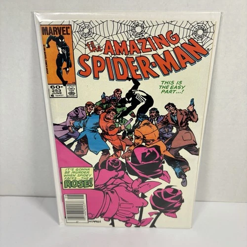 Marvel Comics The Amazing Spider-Man #253 1984 Marvel Comics 1st App Of Rose! VF