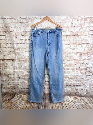 Frame The Ruler Straight Leg Jeans in Dolly Size 33 Women s Plus Size