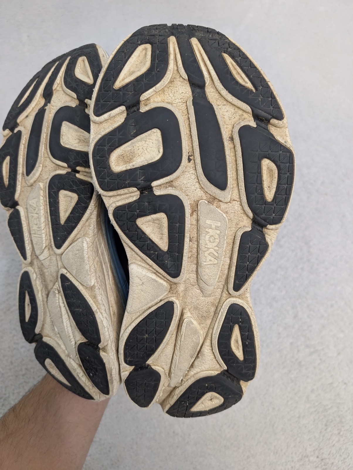 Hoka One One Shoes Bondi 8 Navy Blue Mens 12 Wide 2E Running Sneaker Gym thumbnail 8