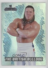 2011 Topps WWE Champions Shiny Foil The British Bulldog #F8 3z3