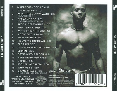 DMX - THE BEST OF DMX [PA] NEW CD