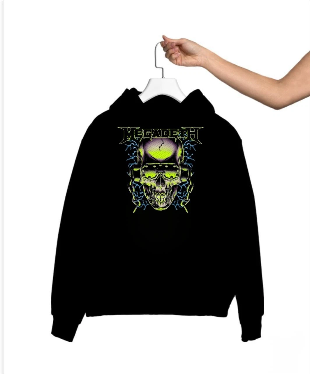 Megadeth Band Graphic Print Unisex Mens Sweatshirt Hoodie S M L XL 234XL