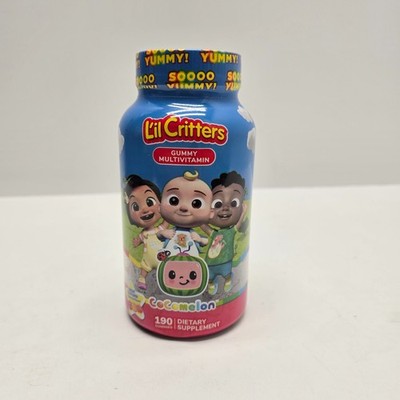 L il Critters CoComelon Daily Gummy Multivitamin for Kids, 190 gummies Exp 04/26