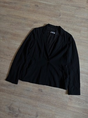 Jil Sander Vintage Blazer Womens Black Size 42