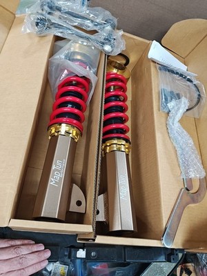 NEW Maptun Front Coilovers Struts + Rear Coils for Saab 9-3 Wagon AWD