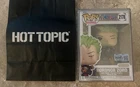 FUNKO POP ONE PIECE RORONOA ZORO ROYALTY LIMITED 3500 EDITION IN HAND HOT TOPIC