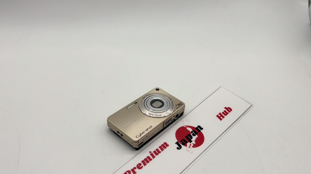 Sony Cyber-shot DSC-W350 Gold Digital Camera – Excellent Condition