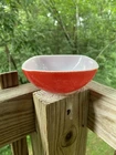 Pyrex Red Square 12oz Hostess Bowl B-19