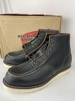 Red Wing Heritage 8849 Black Prairie Moc Toe Boots Men's Size 9 D