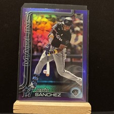 2025 Topps Series 1 - #157 Jesus Sanchez Purple Holo Foil /250