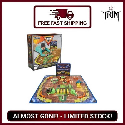 Complete Ultimate Arena Playmat Toy Set with 2 Exclusive Trucks for Kids Ages 4+