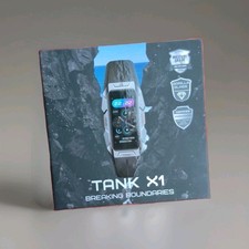 Tank X1 Ultra GPS Smart Watch, 3D Curved Glass, Stainless Steel Unibody