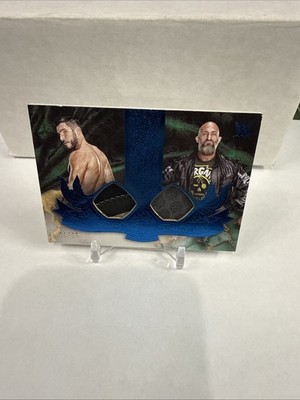 JOHNNY GARGANO & TOMMASO CIAMPA 2025 Topps Royalty WWE Dual Patch Card #24/25