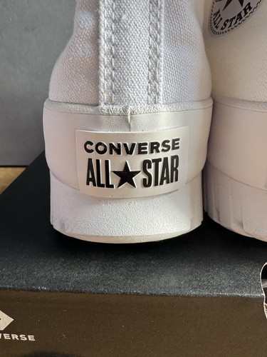 NOWE Converse CTAS Lugged Winter 2.0 Hi Boot Białe UK 8 Męskie 10 Damskie Unisex - Zdjęcie 5 z 11