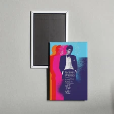 Michael Jackson's Journey from Motown to Off the Wall Mini Movie Poster Magnet