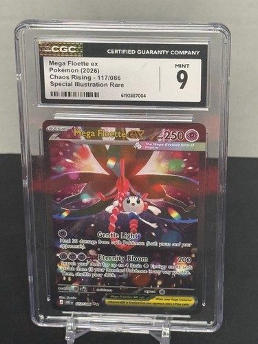 Mega Floette ex graded CGC 9 for sale on eBay