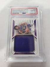 2018 Panini National Treasures Marvin Bagley III Rookie Mat #CRM-MB PSA 10 Kings
