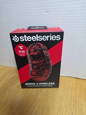 SteelSeries Aerox 3 Wireless Mouse FaZe Clan Edition - New & Sealed #c1a