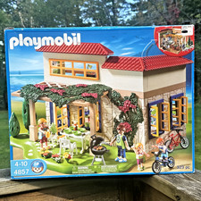 Playmobil 4857 Summer Vacation House Cabin w/Original Box and Instructions