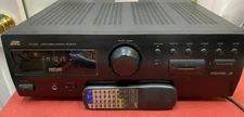 JVC RX-554VBK 5.1 Surround Sound A/V Stereo Receiver + Remote Bundle