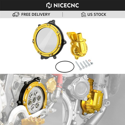 #ad For Suzuki DRZ400 E S SM 2000 2024 CNC Clear Clutch Cover Water Pump Protector $105.00