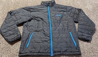 Alaska Summit Mens Jacket XL Blue Black Puffer Style Winter Coat Arctic Circle