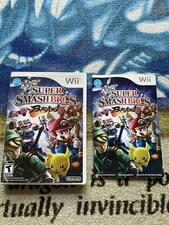 Super Smash Bros Brawl Nintendo Wii Replacement Case and Manual Only NO GAME