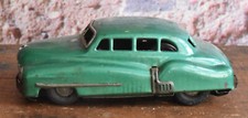 Vintage 1951 Green Cadillac Sedan 6" Tin Friction Toy Car