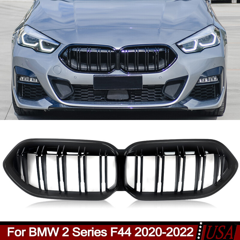 Fit 2020-2023 BMW F44 220i 228i Gran Coupe Gloss Black Front
