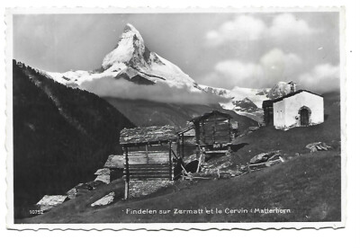 SWITZERLAND FINDELEN SUR ZERMATT ET LE CERVIN