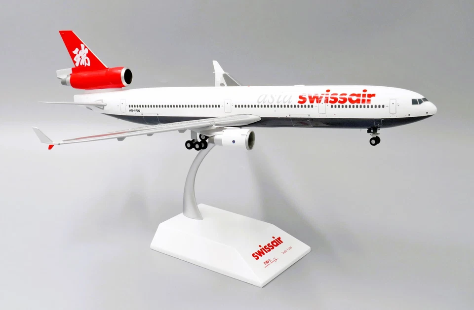 Modelo jet 1/200 diecast JC Wings LH2147 Swissair Asia Douglas DC-10-30 HB-IWN Foto 2 de 4