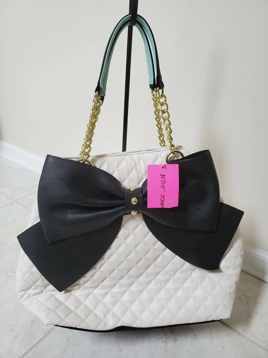 Betsey johnson trap tote hotsell