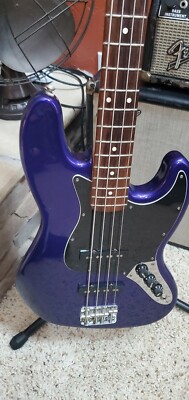 Fender Jazz Bass Guitar 1999 Midnight Blue Mexico MIM | eBay