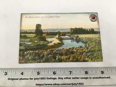Vintage Mt. Adams WA Yakima Valley Northern Pacific Railway Postcard - Unposted