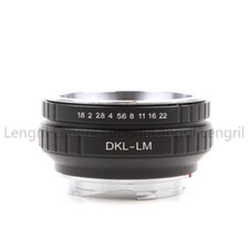 Deckel Bayonet, DKL Lens to Leica M Camera Adapter M-E 240 M9 M8 M7 MP M6 M5