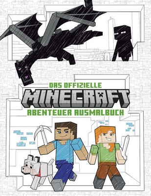 Das offizielle Minecraft-Abenteuer-Ausmalbuch | Insight Editions | 2023