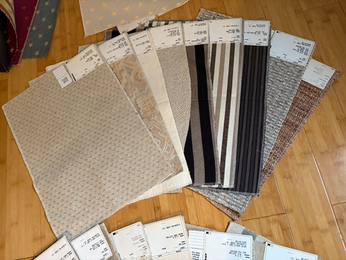 Vintage KRAVET Konvolut Dekorateur Polsterstoff 33 Musterstücke 17x12 - Bild 3 von 7