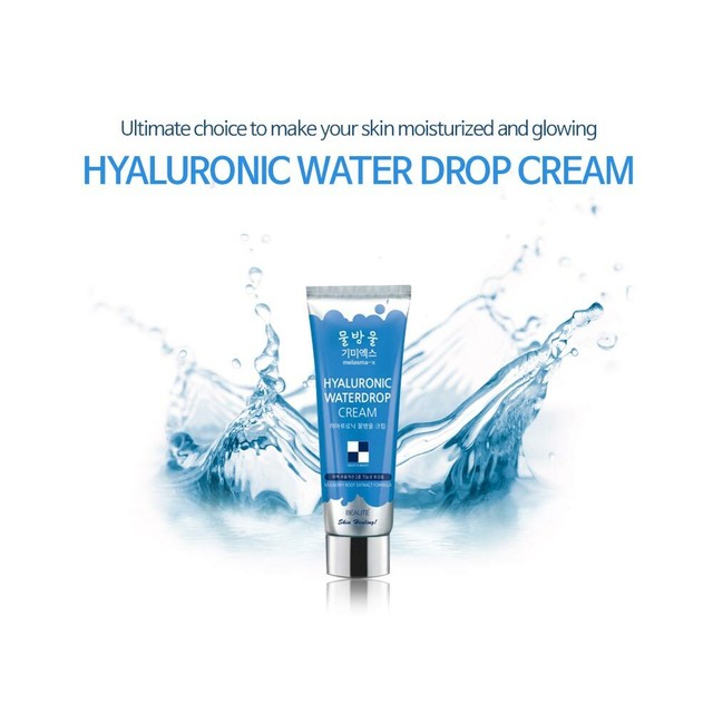 water drop cream