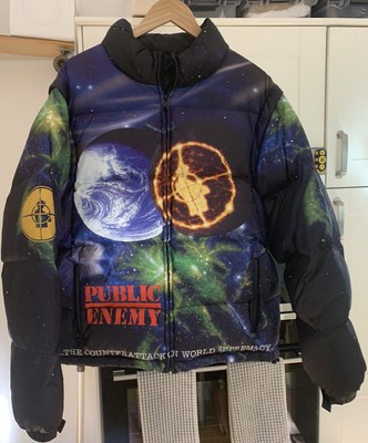 supreme public enemy puffy jacket