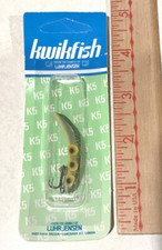 LUHR JENSEN K5 KWIKFISH PUDDLE DOT LEOPARD FROG 1-3/4” PLUG LURE PRE RAPALA NEW