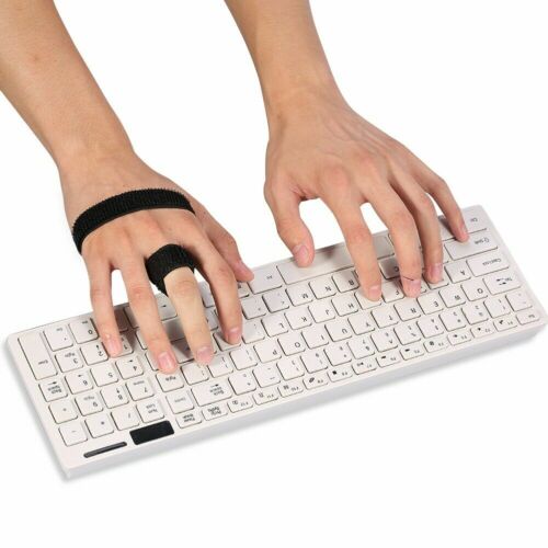 Adjustable Finger Protector Trigger Finger Splint Brace w/ Bar Hook&Loop Straps - Picture 5 of 9