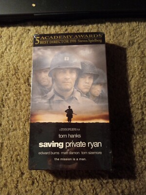 Saving Private Ryan VHS BRAND NEW SEALED - Tom Hanks