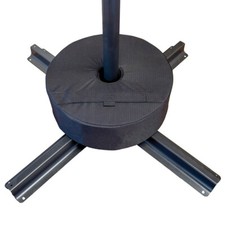 Woodside Round Umbrella Base Weight Sand Bag For Garden Cantilever Parasols Big