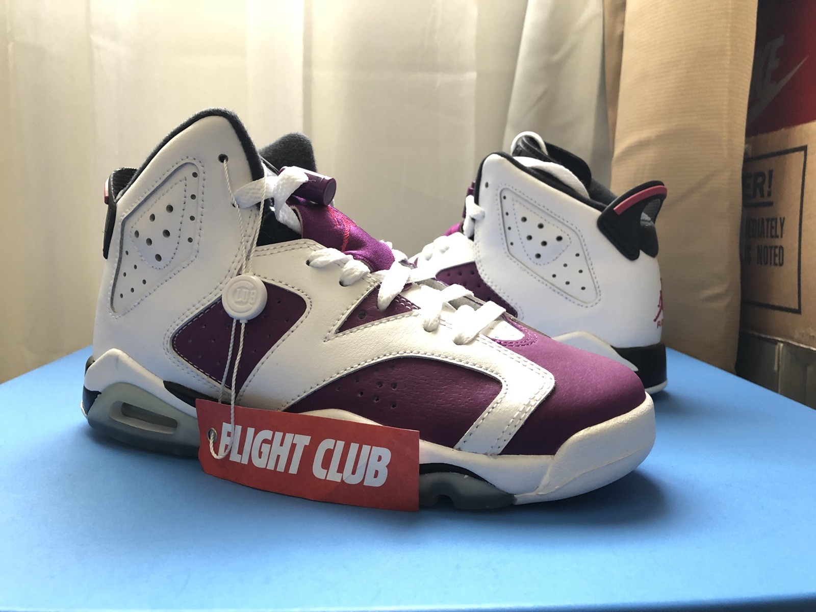 air jordan 6 retro gg iron purple