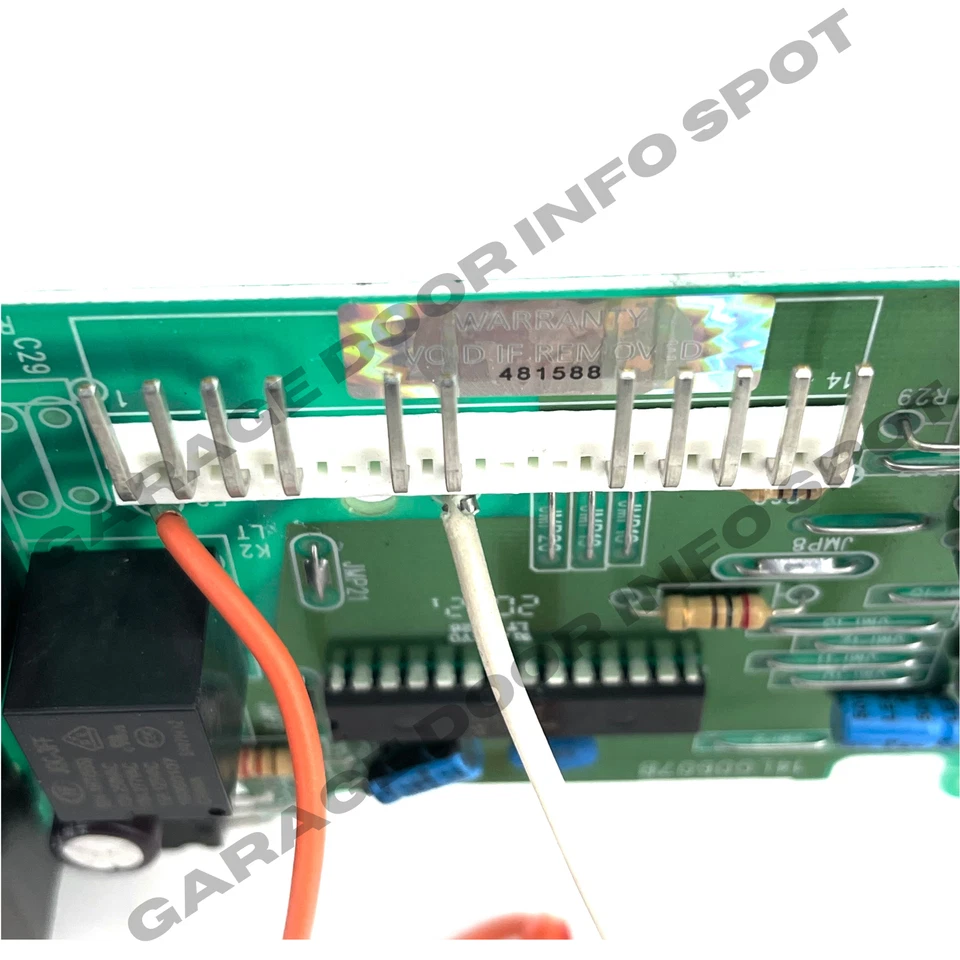 41A5021-2 Sears Craftsman Placa Lógica de Circuito Rojo ¡SOLO PLACA DE BOTÓN DE APRENDIZAJE! Foto 3 de 4